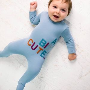 Kipp A Bit Cute Blue Footie